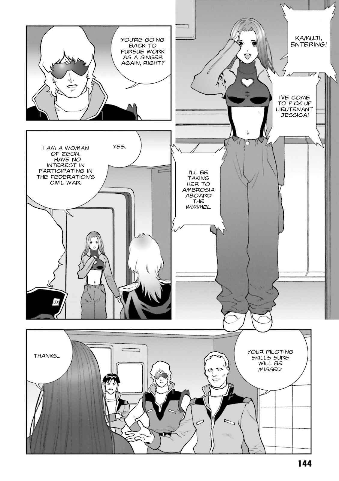 Page 6 Chapter 69 Mobile Suit Gundam C.D.A. - Portrait of the Young Comet
