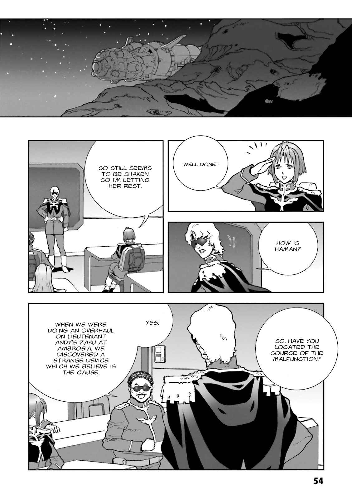 Page 22 Chapter 61 Mobile Suit Gundam C.D.A. - Portrait of the Young Comet