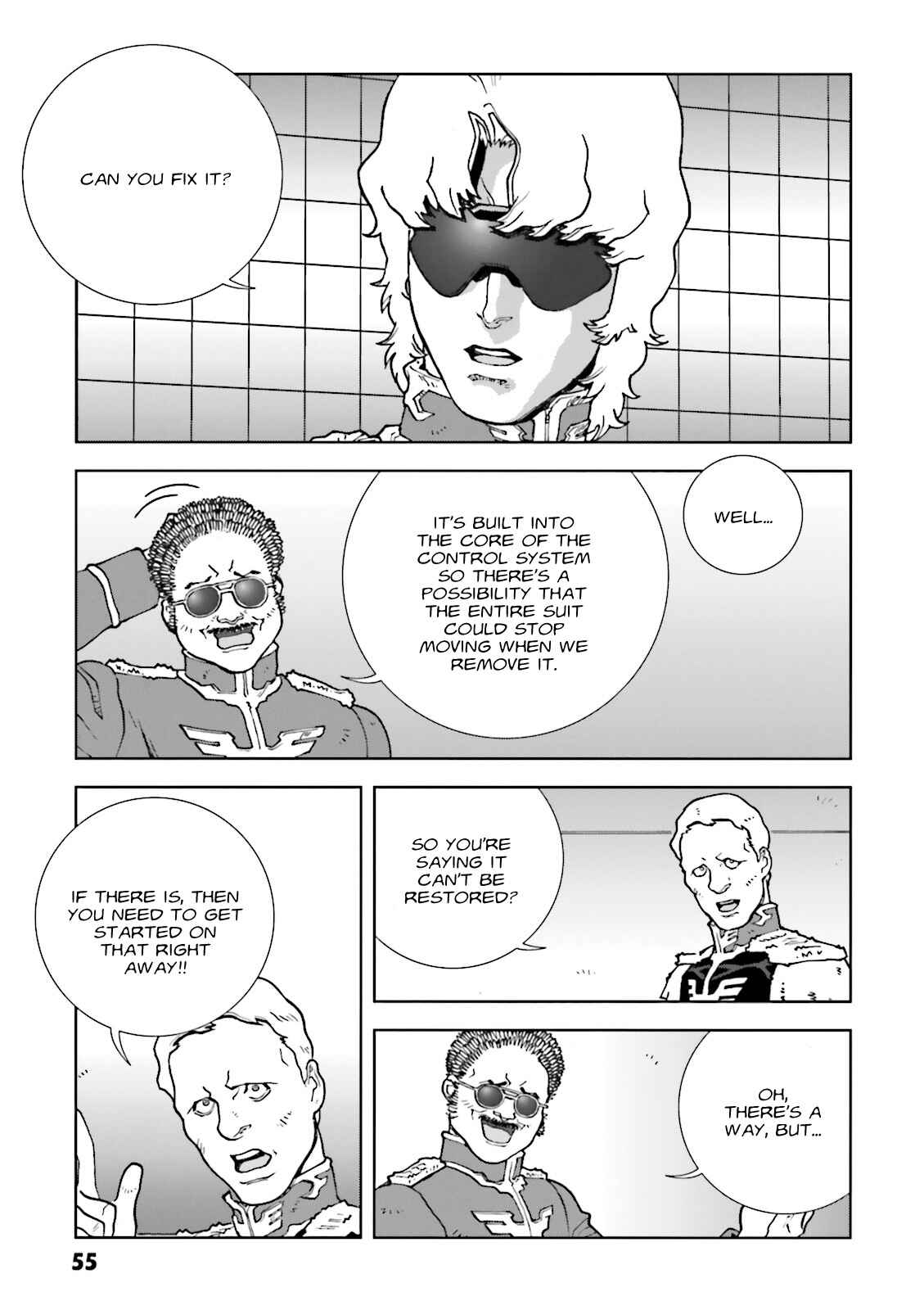 Page 23 Chapter 61 Mobile Suit Gundam C.D.A. - Portrait of the Young Comet