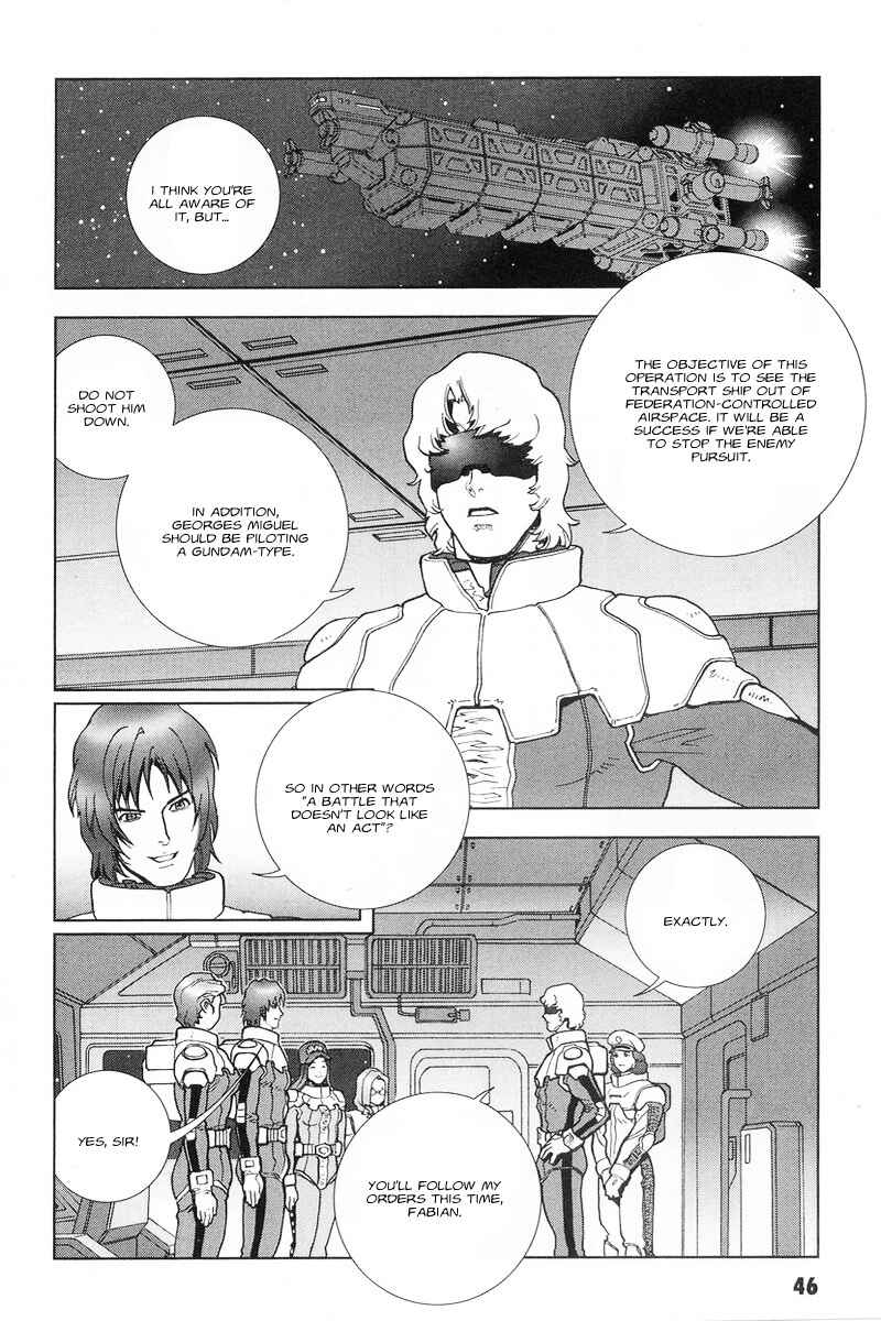Page 9 Chapter 46 Mobile Suit Gundam C.D.A. - Portrait of the Young Comet
