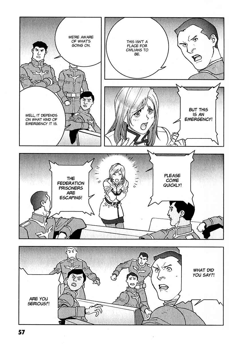 Page 10 Chapter 20 Mobile Suit Gundam C.D.A. - Portrait of the Young Comet
