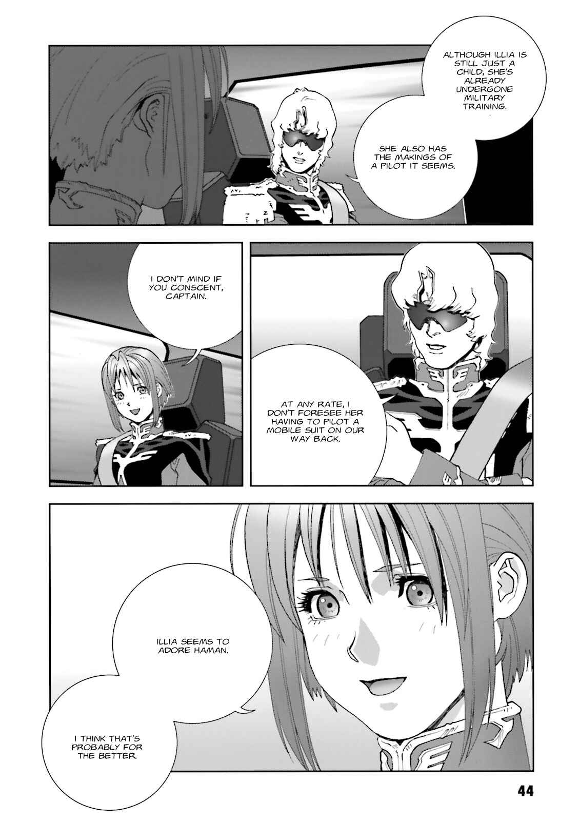 Page 10 Chapter 56 Mobile Suit Gundam C.D.A. - Portrait of the Young Comet