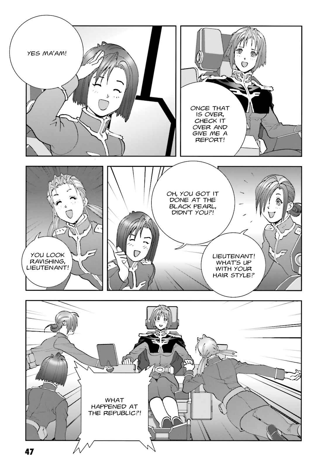 Page 13 Chapter 56 Mobile Suit Gundam C.D.A. - Portrait of the Young Comet