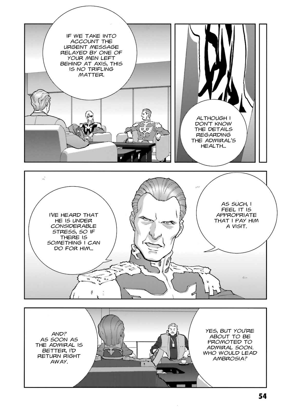 Page 20 Chapter 56 Mobile Suit Gundam C.D.A. - Portrait of the Young Comet