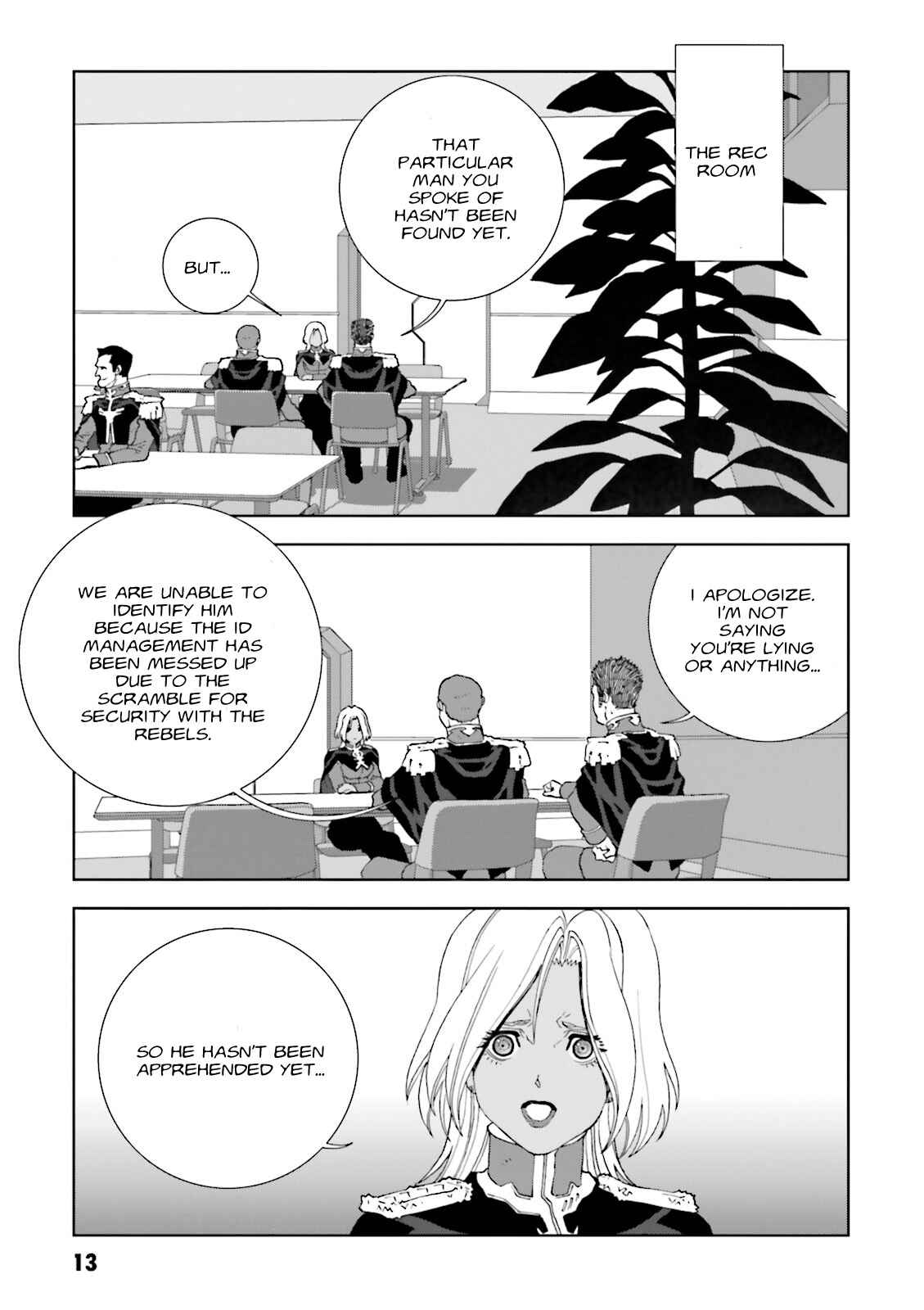Page 14 Chapter 65 Mobile Suit Gundam C.D.A. - Portrait of the Young Comet