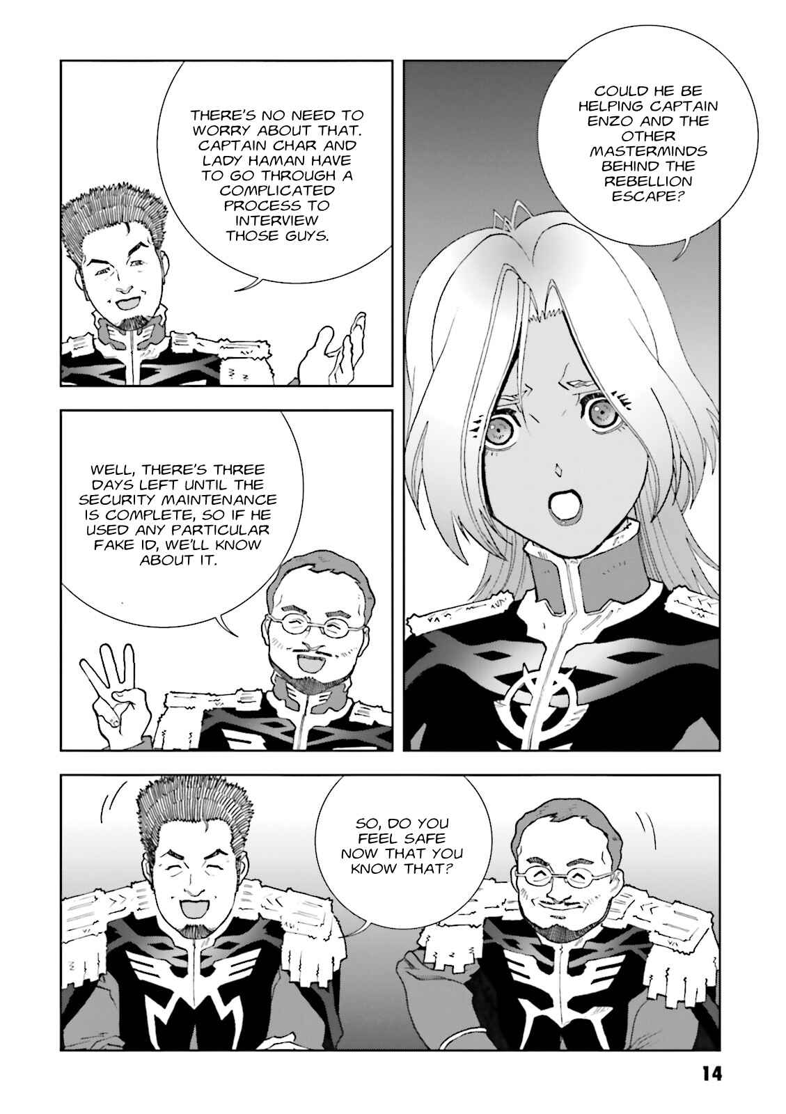 Page 15 Chapter 65 Mobile Suit Gundam C.D.A. - Portrait of the Young Comet