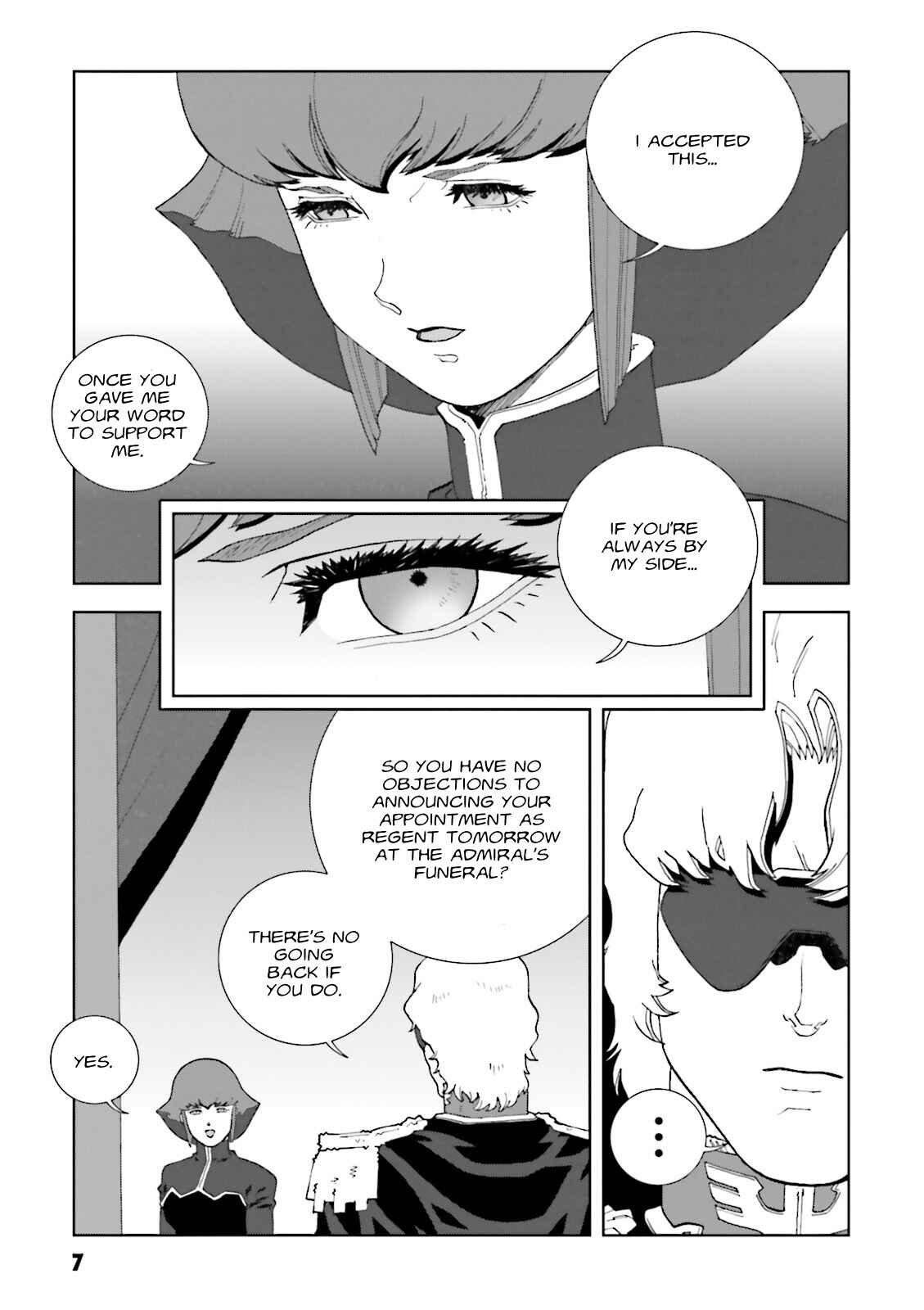 Page 8 Chapter 65 Mobile Suit Gundam C.D.A. - Portrait of the Young Comet