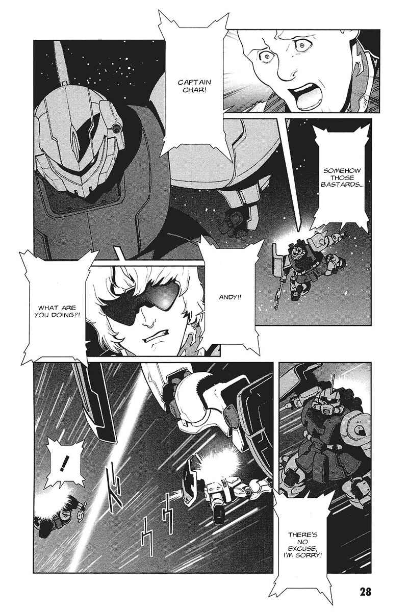 Page 28 Chapter 33 Mobile Suit Gundam C.D.A. - Portrait of the Young Comet