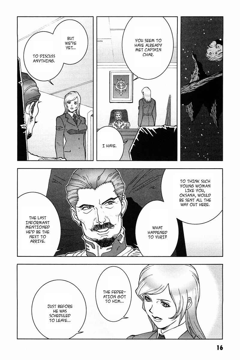 Page 16 Chapter 15 Mobile Suit Gundam C.D.A. - Portrait of the Young Comet