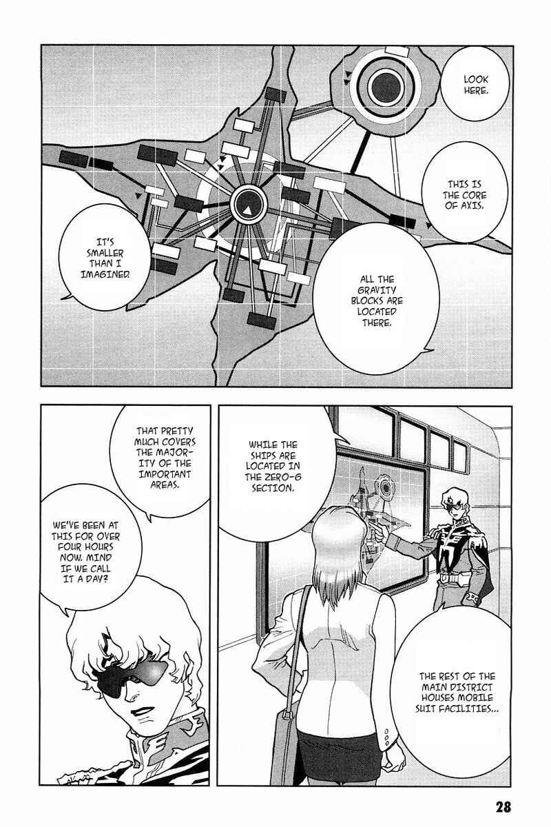 Page 28 Chapter 15 Mobile Suit Gundam C.D.A. - Portrait of the Young Comet