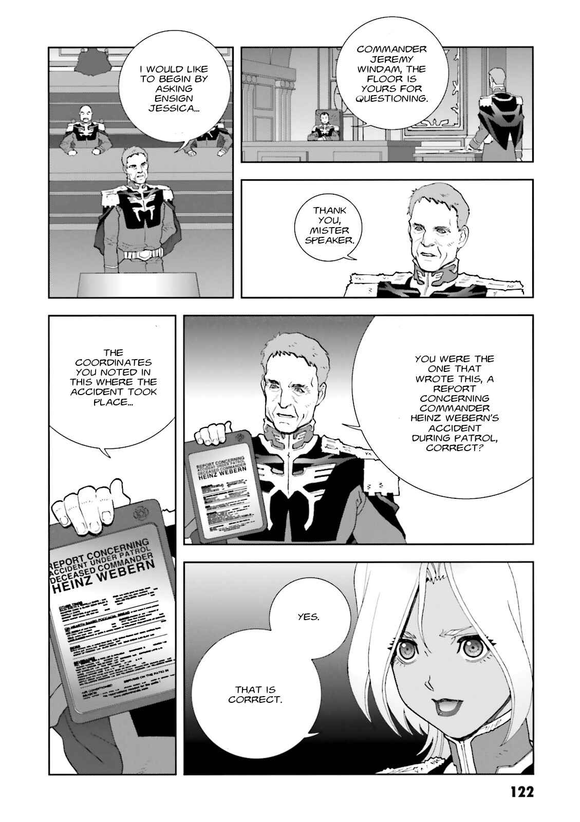 Page 20 Chapter 58 Mobile Suit Gundam C.D.A. - Portrait of the Young Comet