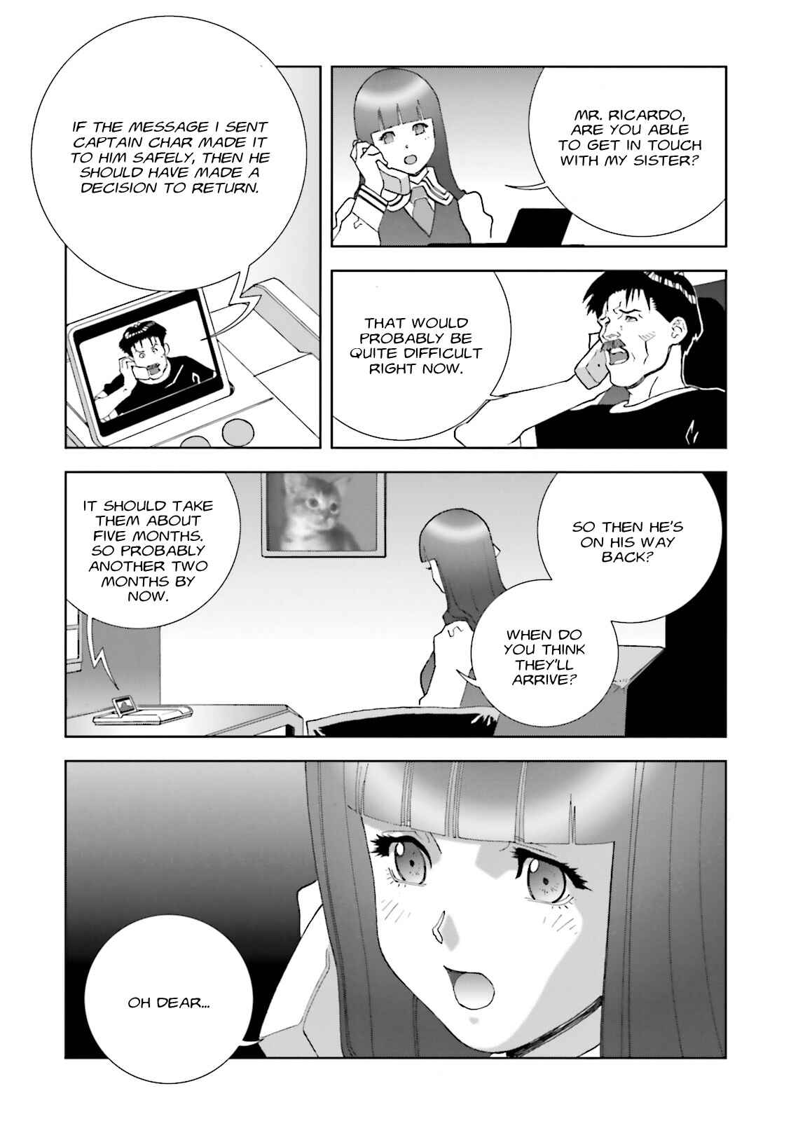 Page 29 Chapter 58 Mobile Suit Gundam C.D.A. - Portrait of the Young Comet