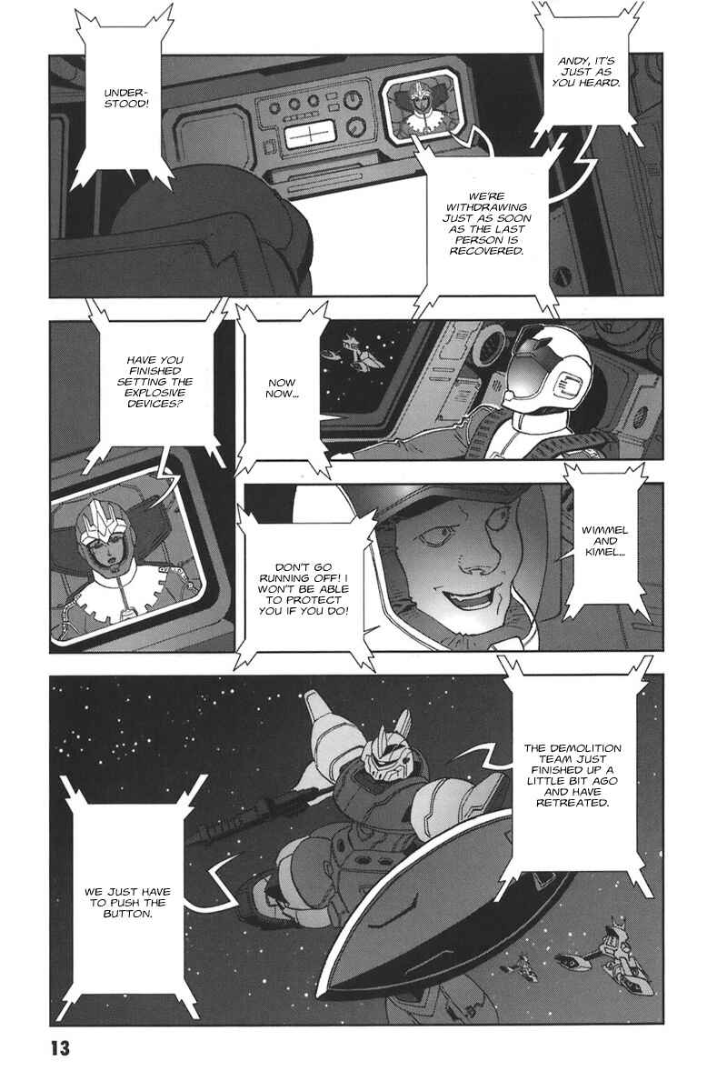 Page 15 Chapter 38 Mobile Suit Gundam C.D.A. - Portrait of the Young Comet