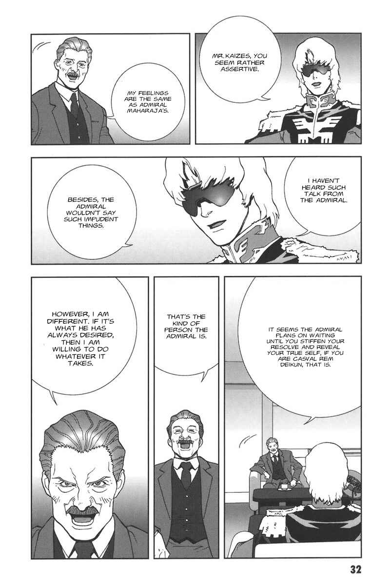 Page 34 Chapter 38 Mobile Suit Gundam C.D.A. - Portrait of the Young Comet
