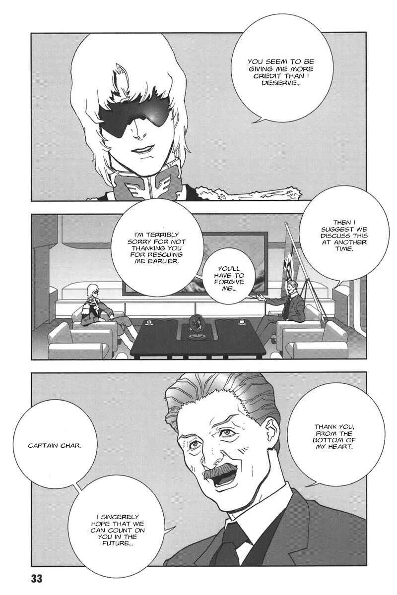 Page 35 Chapter 38 Mobile Suit Gundam C.D.A. - Portrait of the Young Comet
