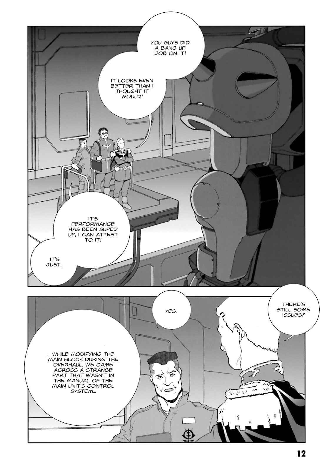 Page 14 Chapter 55 Mobile Suit Gundam C.D.A. - Portrait of the Young Comet