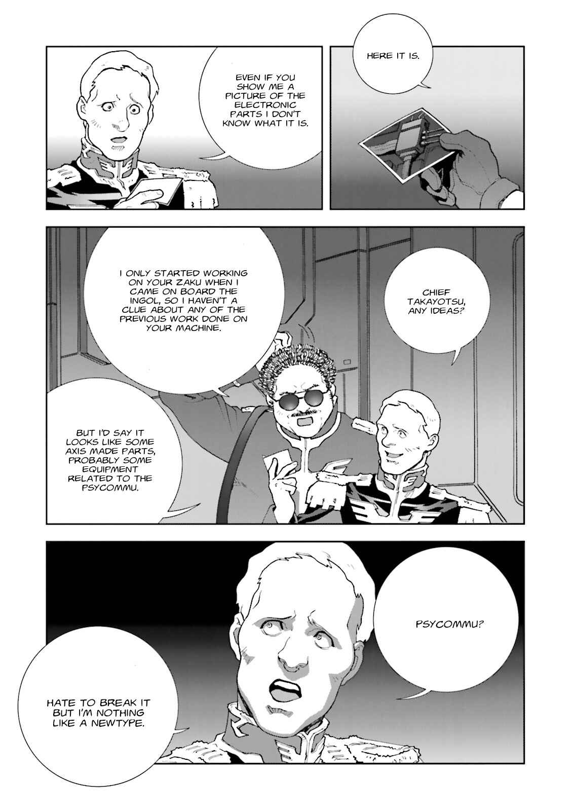 Page 15 Chapter 55 Mobile Suit Gundam C.D.A. - Portrait of the Young Comet