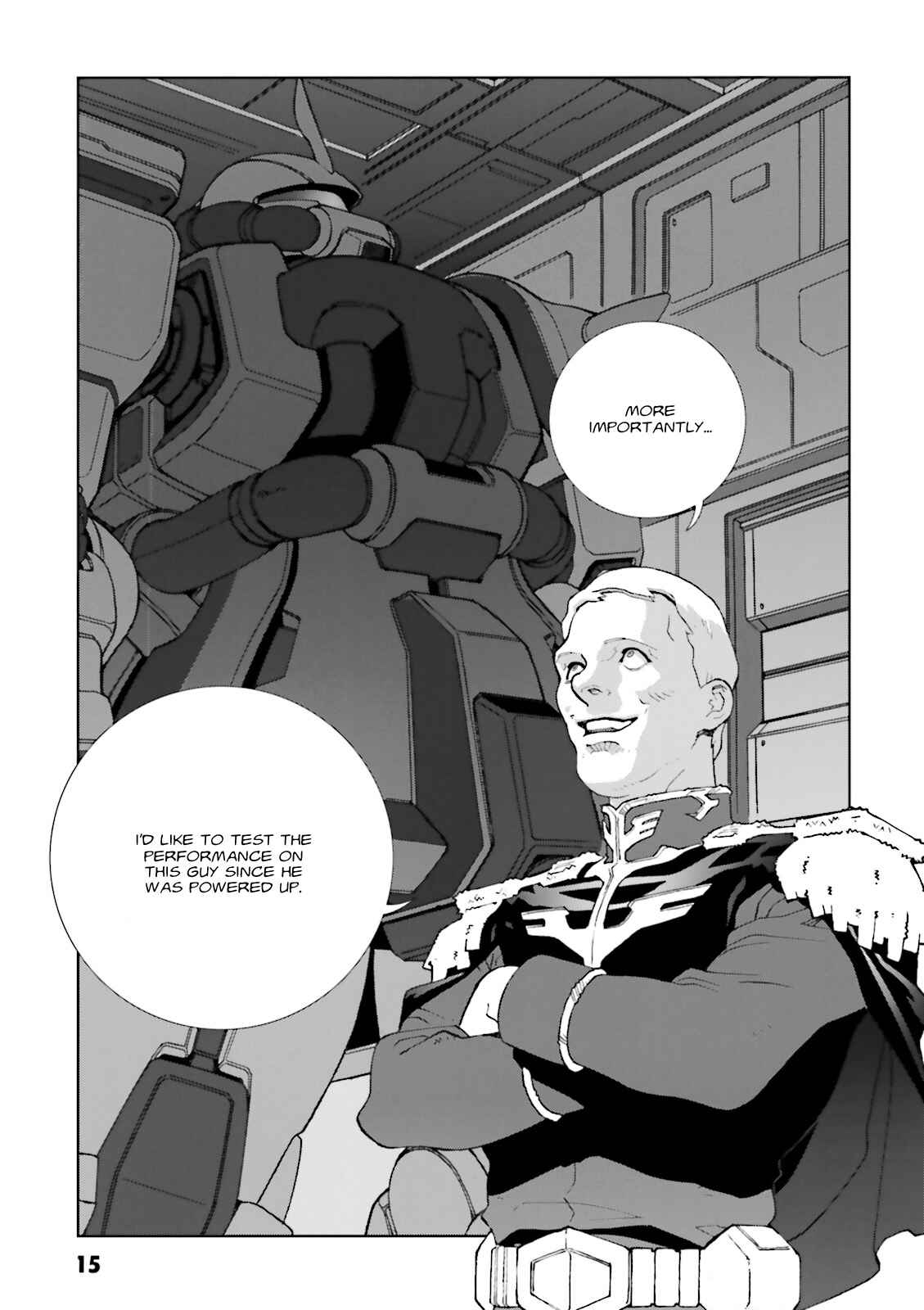 Page 17 Chapter 55 Mobile Suit Gundam C.D.A. - Portrait of the Young Comet