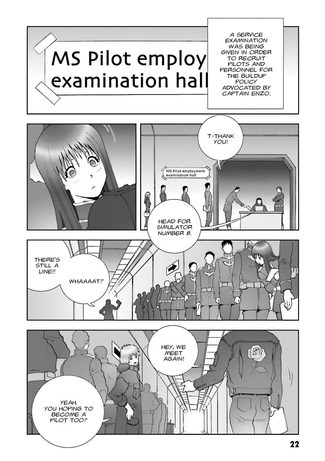 Page 23 Chapter 55 Mobile Suit Gundam C.D.A. - Portrait of the Young Comet