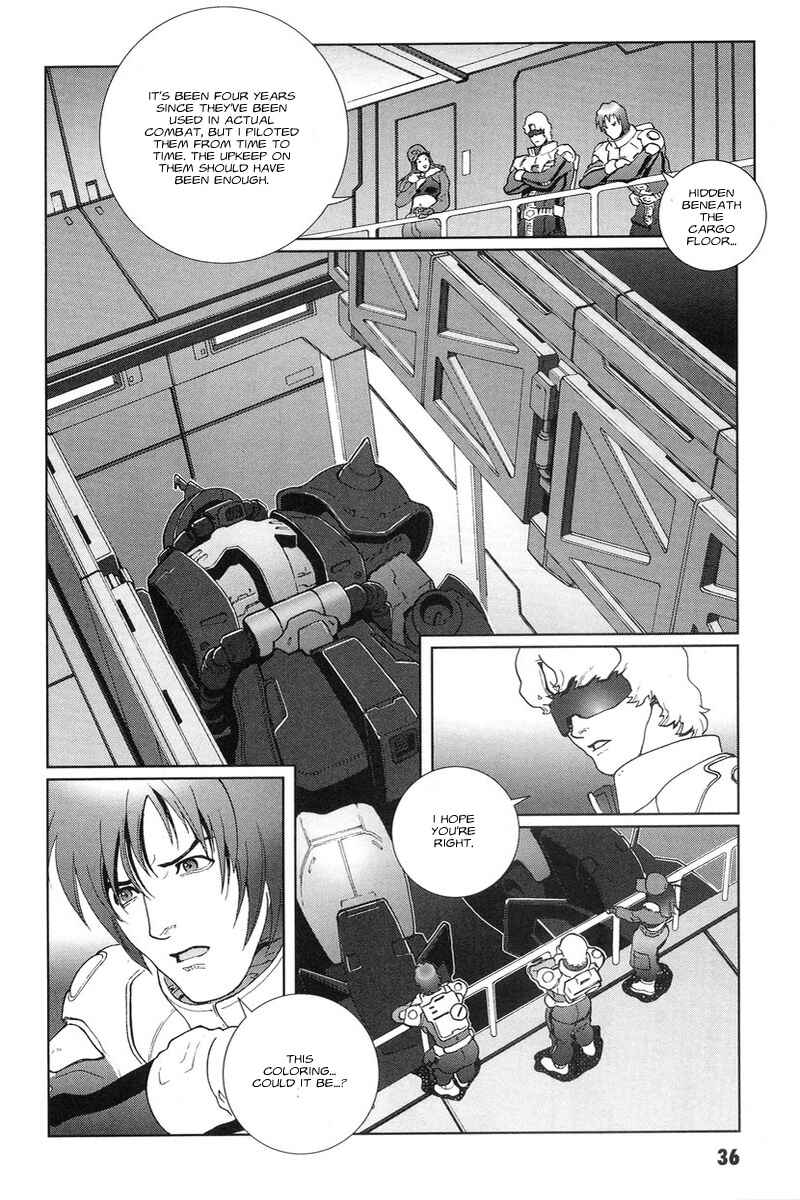 Page 37 Chapter 45 Mobile Suit Gundam C.D.A. - Portrait of the Young Comet