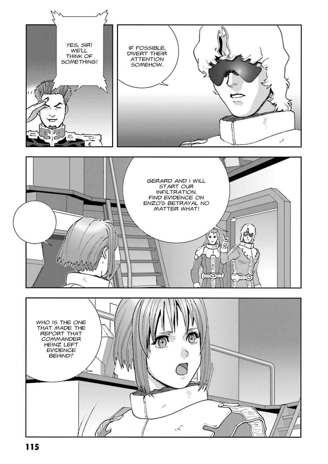 Page 15 Chapter 63 Mobile Suit Gundam C.D.A. - Portrait of the Young Comet