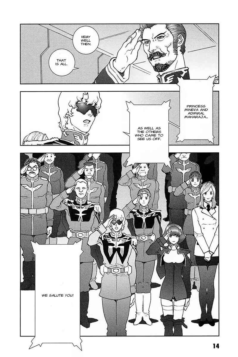 Page 16 Chapter 28 Mobile Suit Gundam C.D.A. - Portrait of the Young Comet