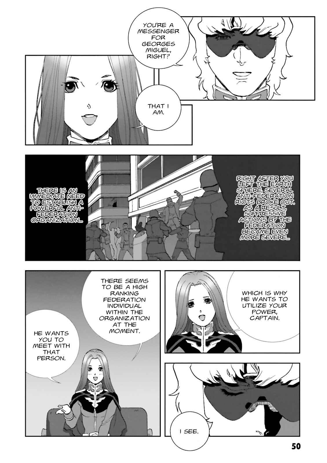 Page 14 Chapter 66 Mobile Suit Gundam C.D.A. - Portrait of the Young Comet