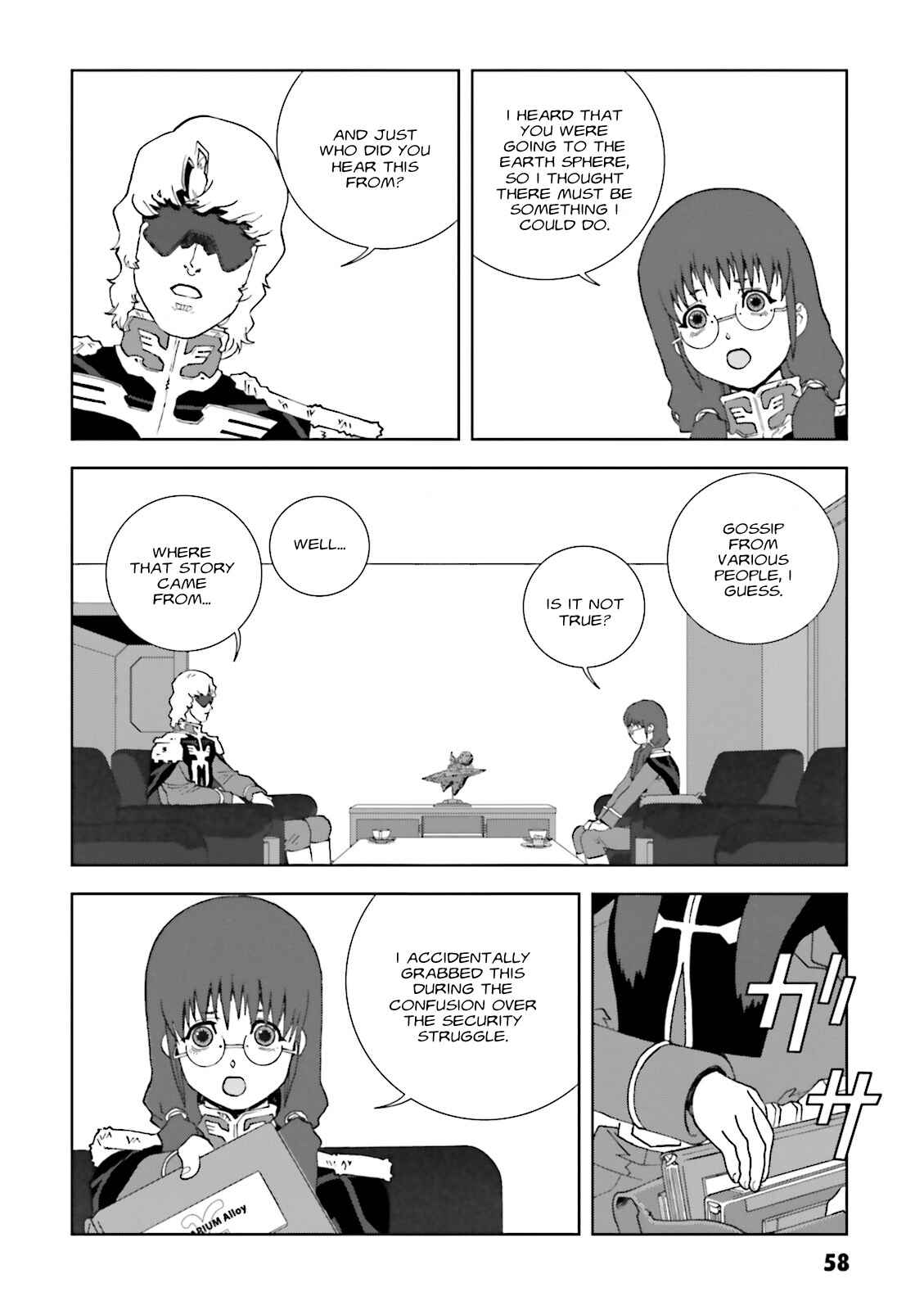 Page 22 Chapter 66 Mobile Suit Gundam C.D.A. - Portrait of the Young Comet