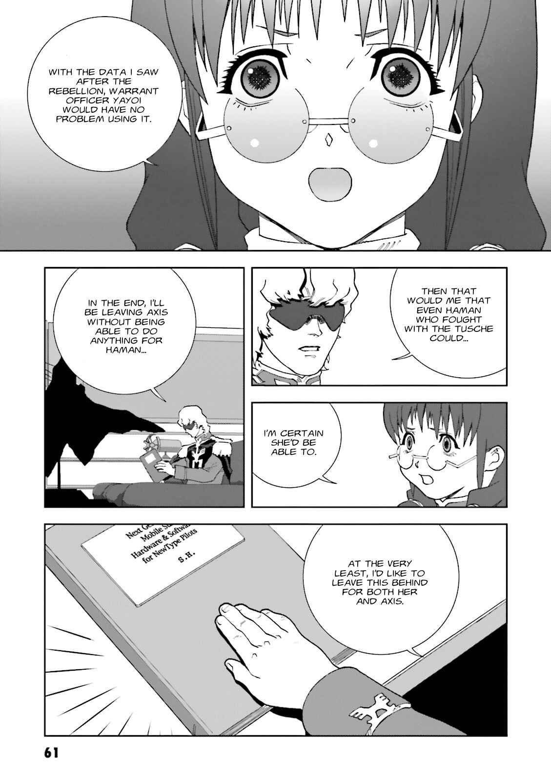 Page 25 Chapter 66 Mobile Suit Gundam C.D.A. - Portrait of the Young Comet