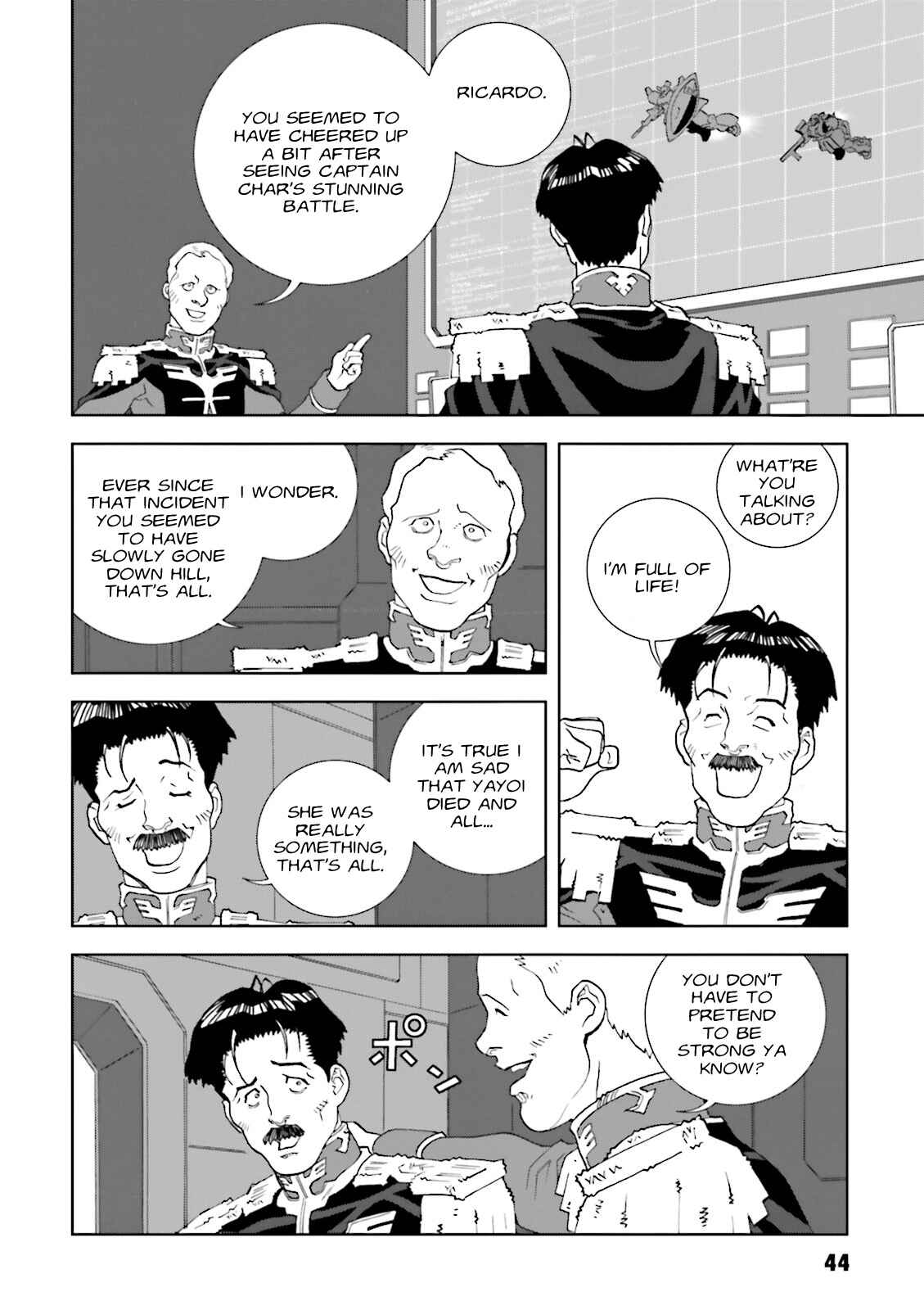 Page 8 Chapter 66 Mobile Suit Gundam C.D.A. - Portrait of the Young Comet