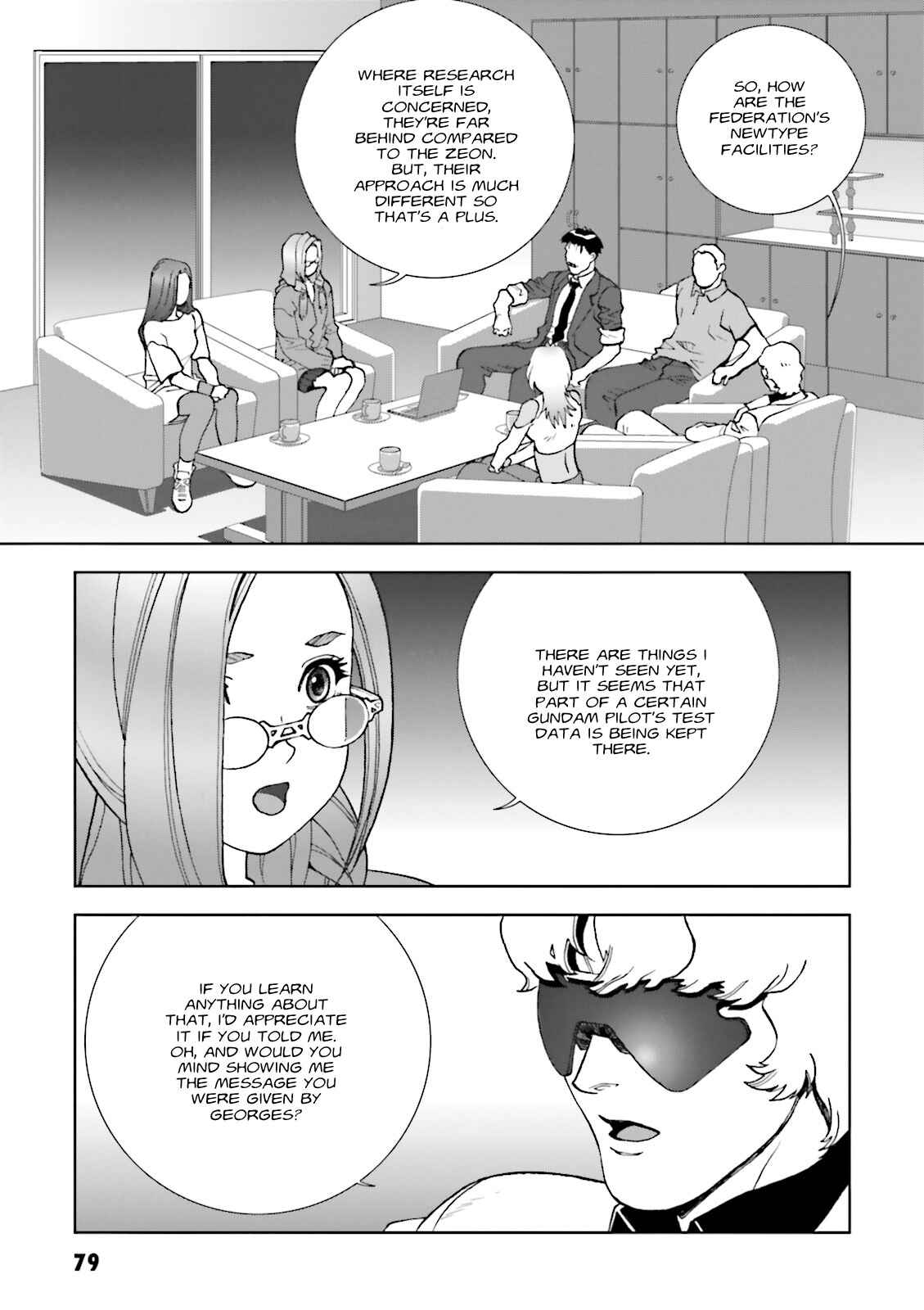 Page 13 Chapter 67 Mobile Suit Gundam C.D.A. - Portrait of the Young Comet