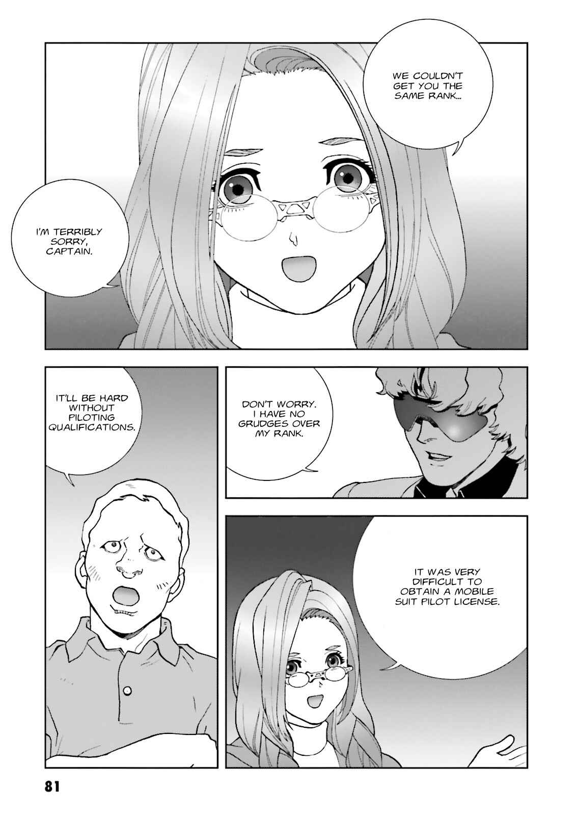 Page 15 Chapter 67 Mobile Suit Gundam C.D.A. - Portrait of the Young Comet