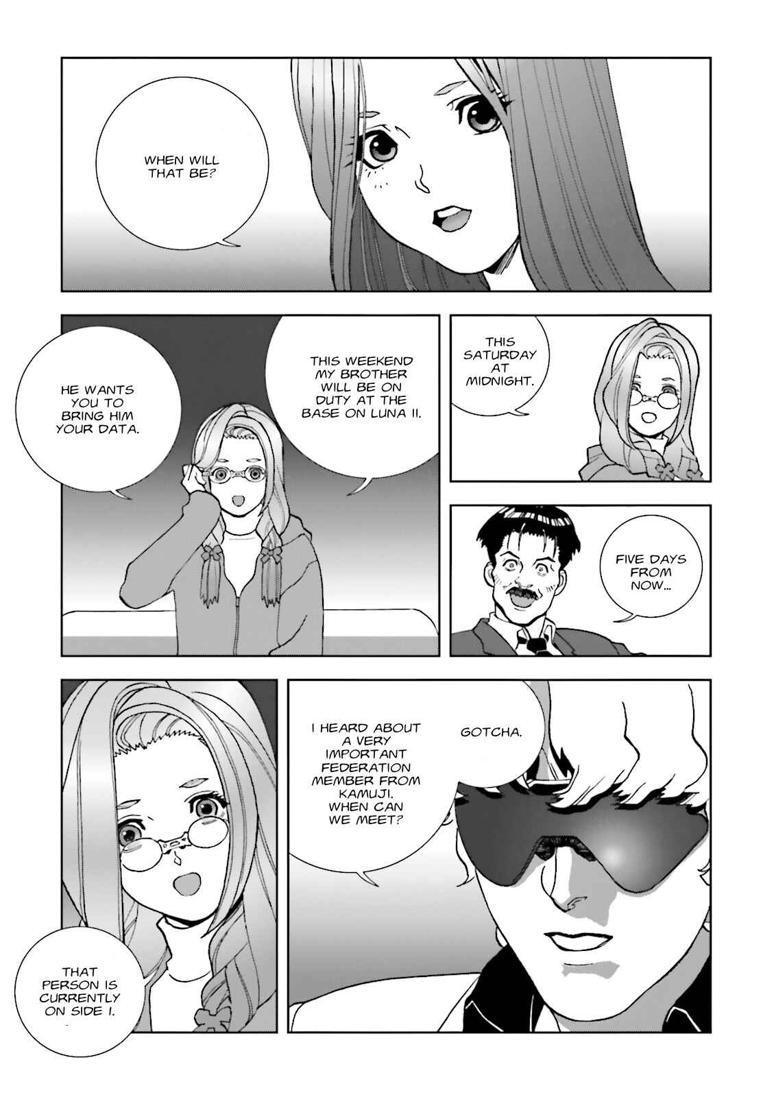 Page 17 Chapter 67 Mobile Suit Gundam C.D.A. - Portrait of the Young Comet