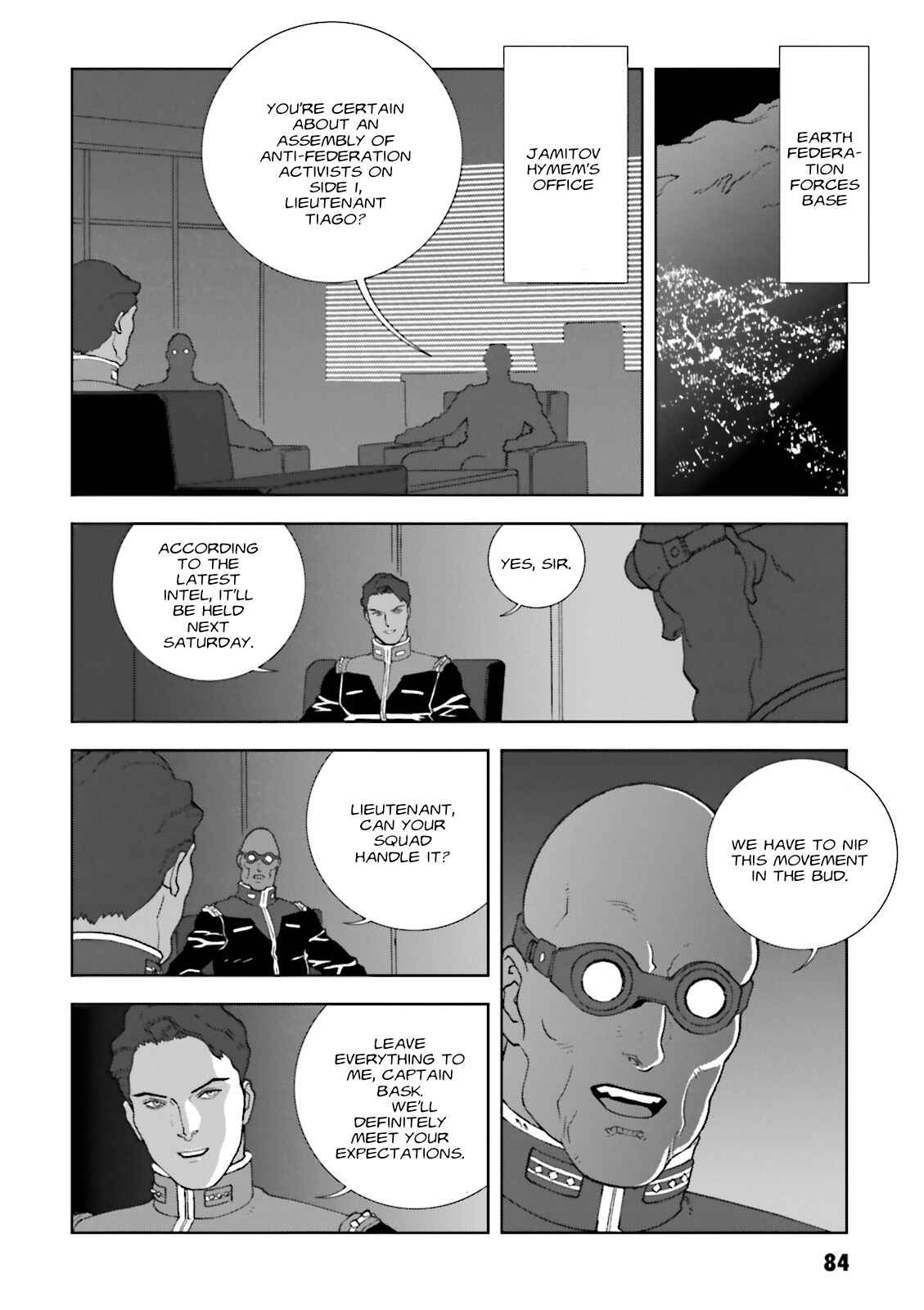 Page 18 Chapter 67 Mobile Suit Gundam C.D.A. - Portrait of the Young Comet