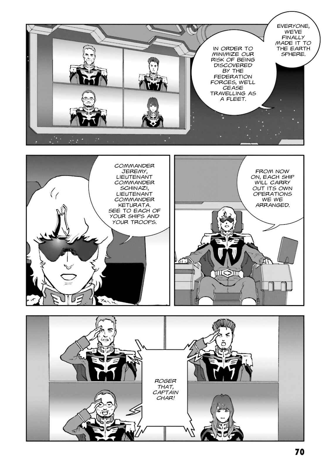 Page 4 Chapter 67 Mobile Suit Gundam C.D.A. - Portrait of the Young Comet