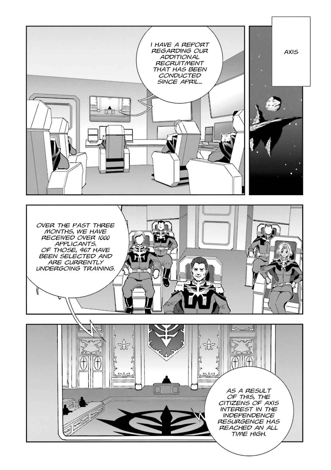 Page 18 Chapter 57 Mobile Suit Gundam C.D.A. - Portrait of the Young Comet