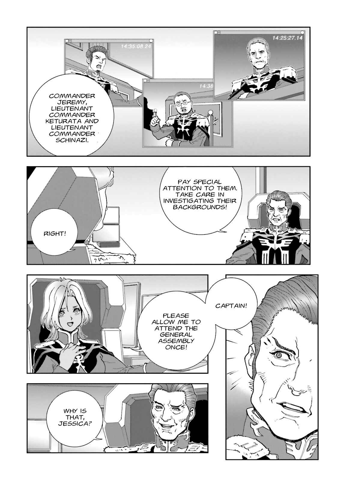 Page 22 Chapter 57 Mobile Suit Gundam C.D.A. - Portrait of the Young Comet