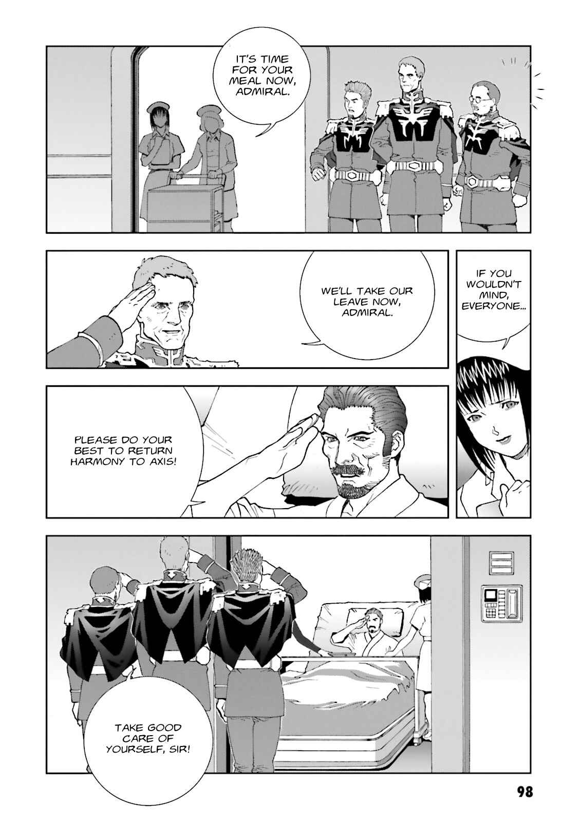 Page 32 Chapter 57 Mobile Suit Gundam C.D.A. - Portrait of the Young Comet