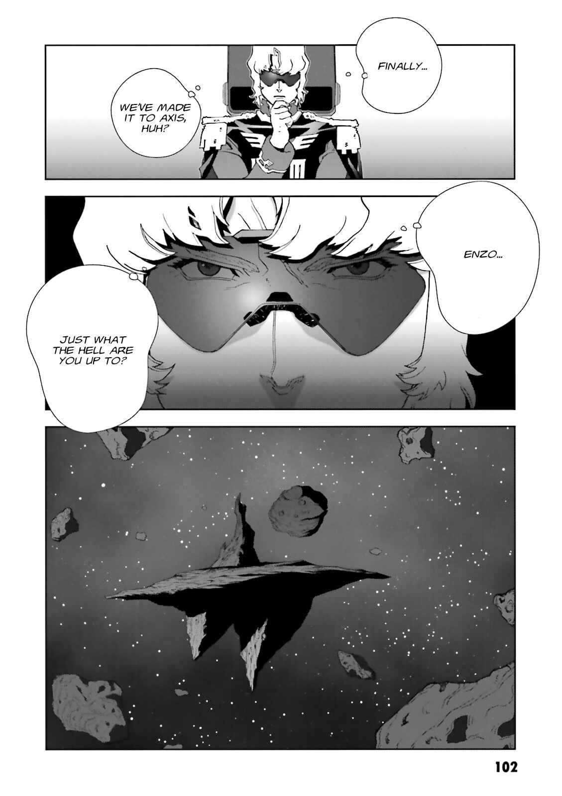 Page 36 Chapter 57 Mobile Suit Gundam C.D.A. - Portrait of the Young Comet
