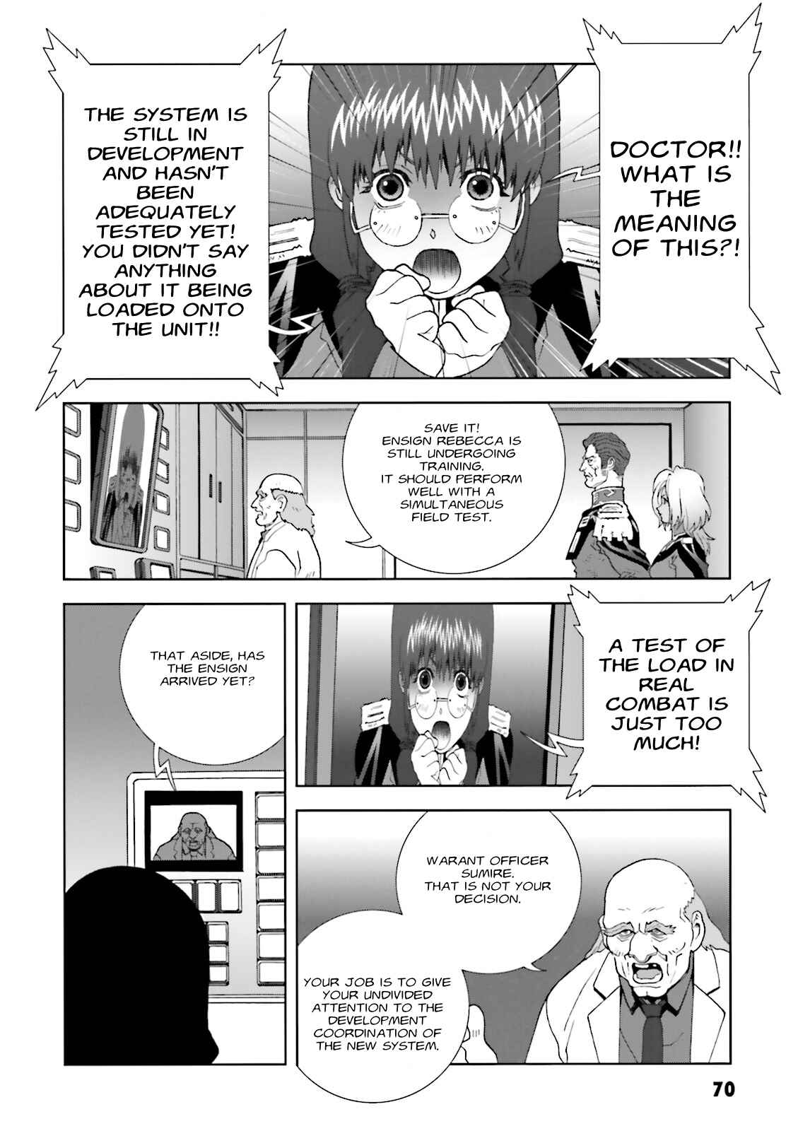 Page 4 Chapter 57 Mobile Suit Gundam C.D.A. - Portrait of the Young Comet