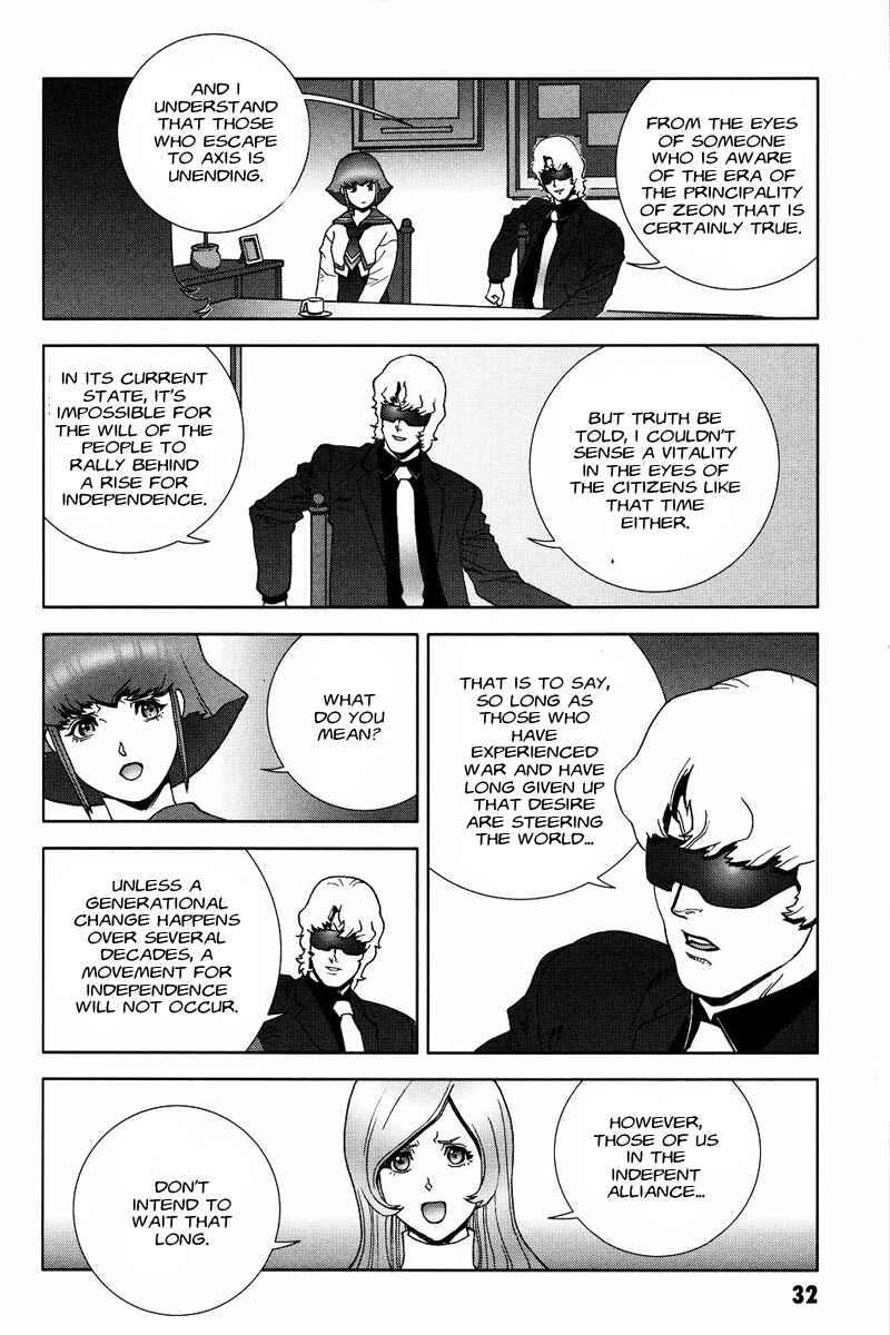 Page 34 Chapter 50 Mobile Suit Gundam C.D.A. - Portrait of the Young Comet