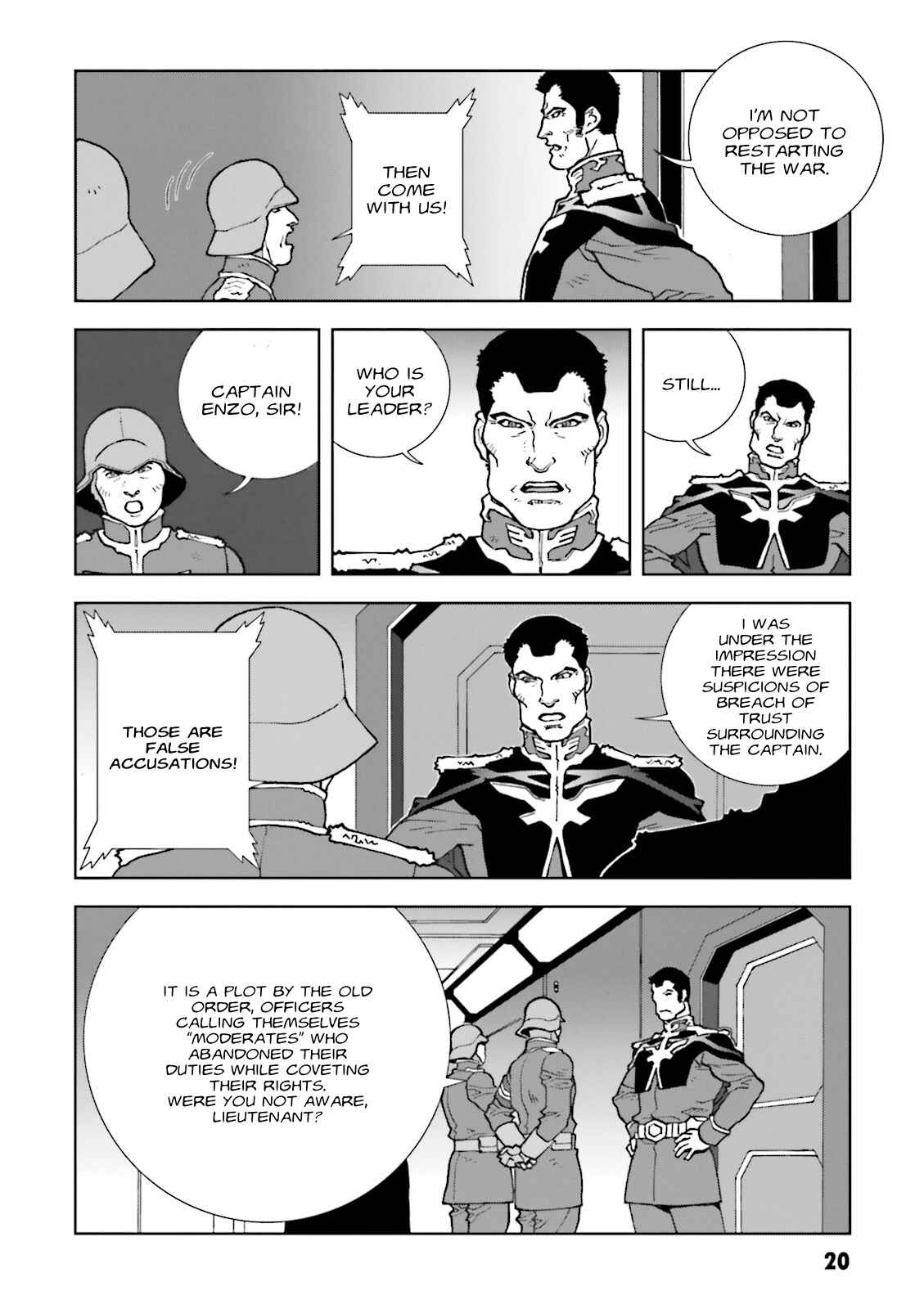Page 21 Chapter 60 Mobile Suit Gundam C.D.A. - Portrait of the Young Comet