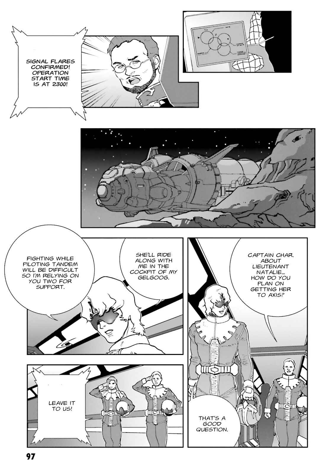 Page 29 Chapter 62 Mobile Suit Gundam C.D.A. - Portrait of the Young Comet