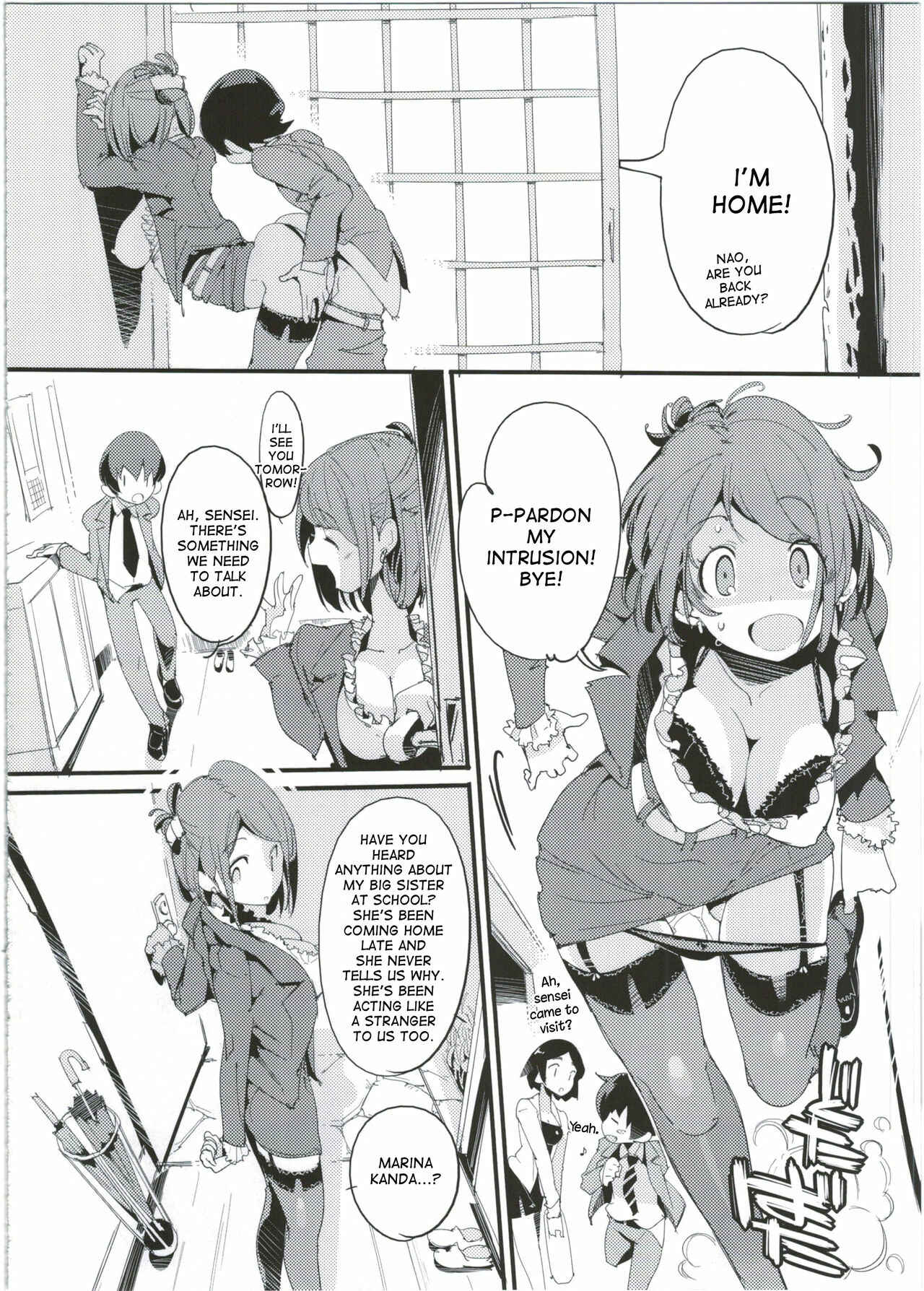 Page 36 Chapter 5 Popuni Kei Joshi Panic!