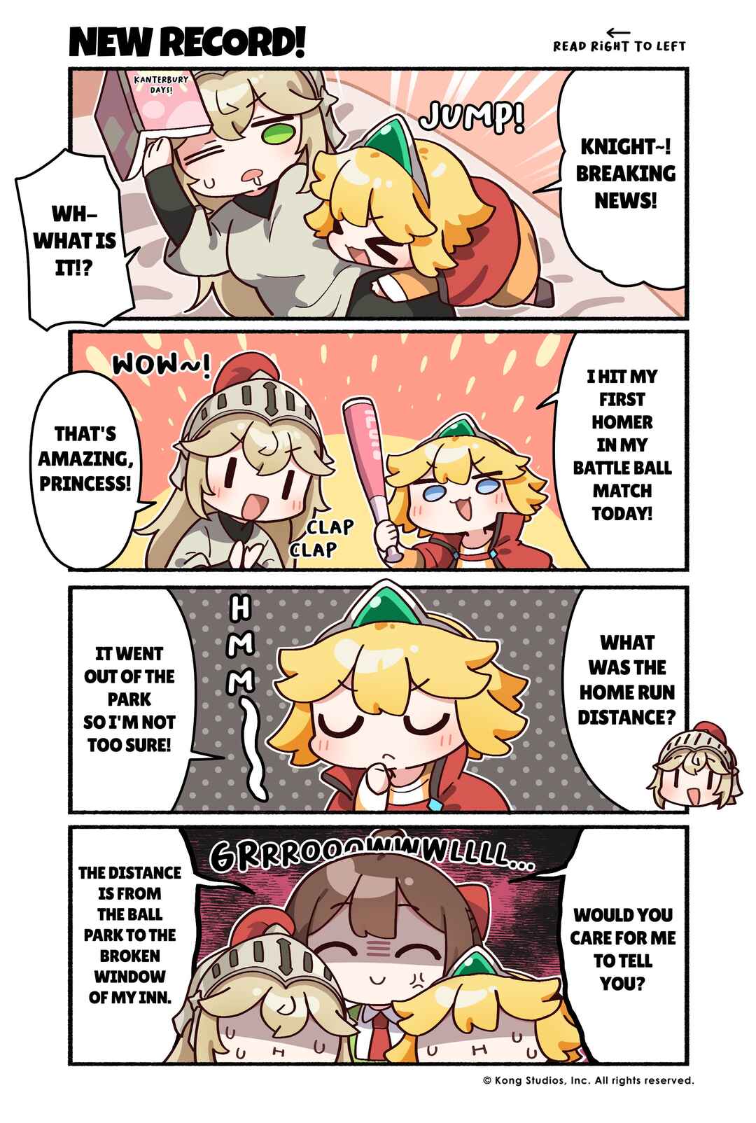 Page 1 Chapter 93 Guardian Tales - Kanterbury Days!