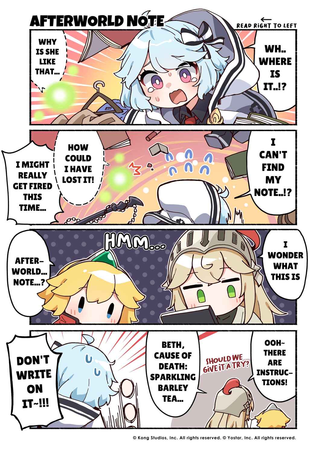 Page 1 Chapter 54 Guardian Tales - Kanterbury Days!