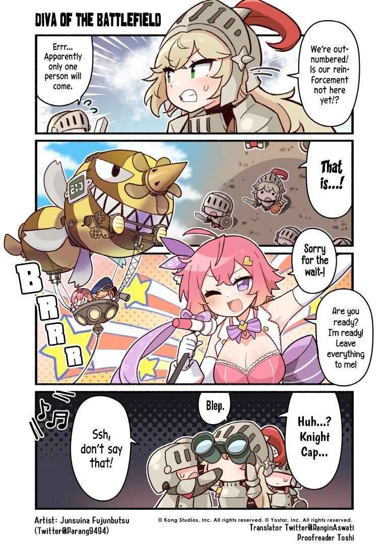 Page 1 Chapter 4 Guardian Tales - Kanterbury Days!