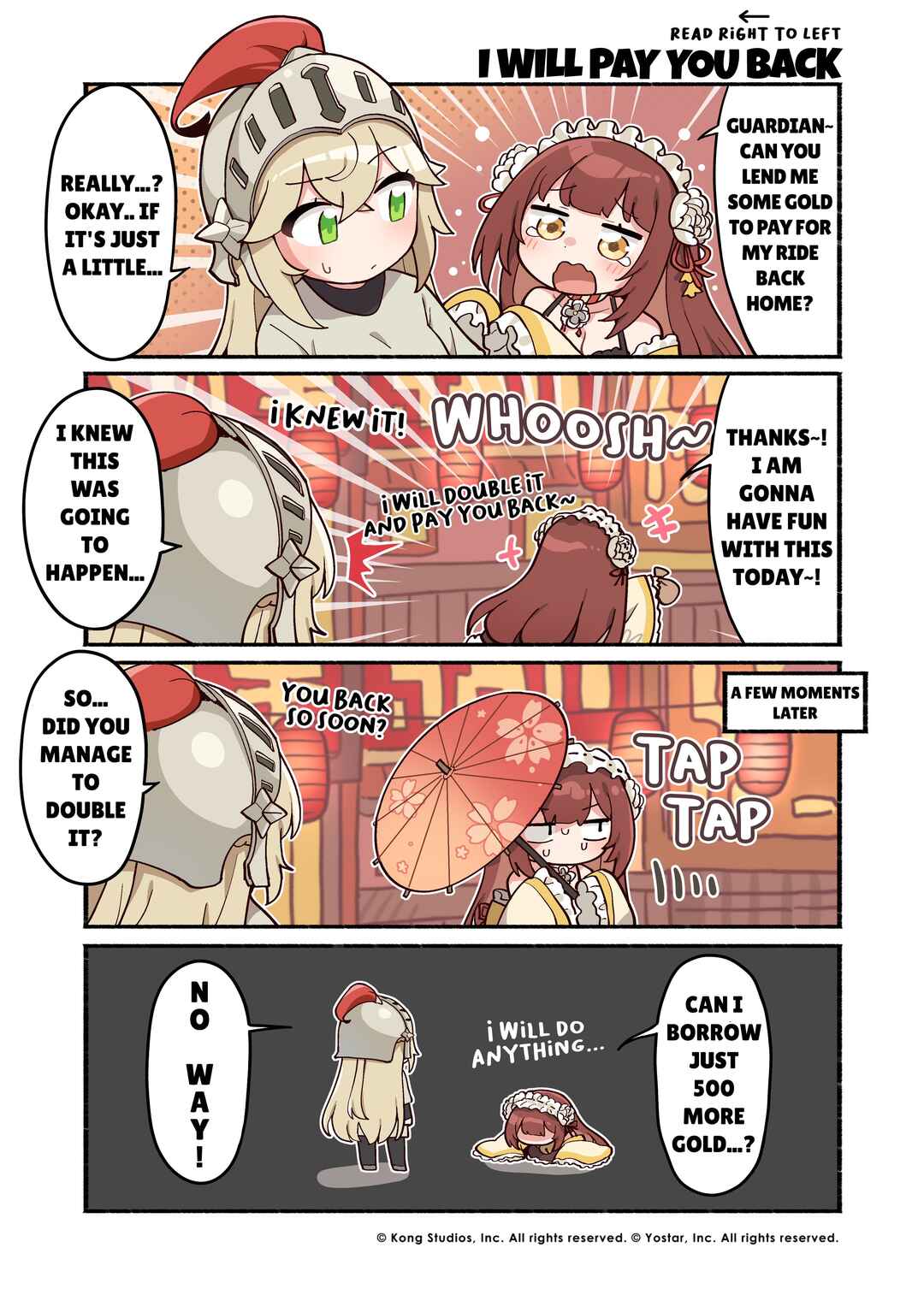 Page 1 Chapter 59 Guardian Tales - Kanterbury Days!