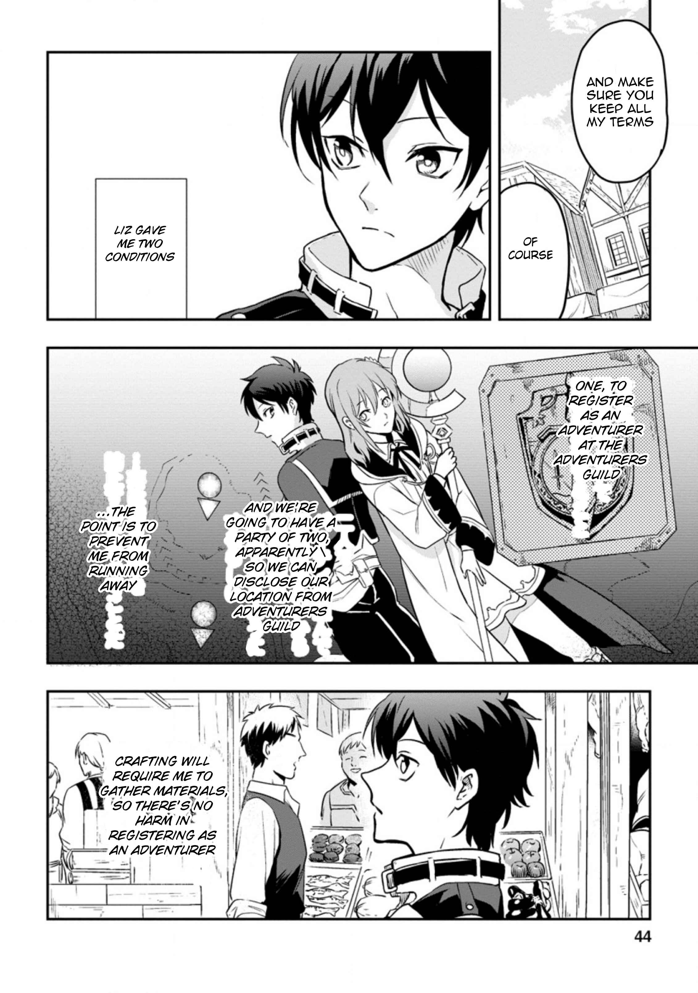 Page 10 Chapter 2.1 Isekai Craft Gurashi ~Jiyuu Kimama na Seisan Shoku no Honobono Slow Life~