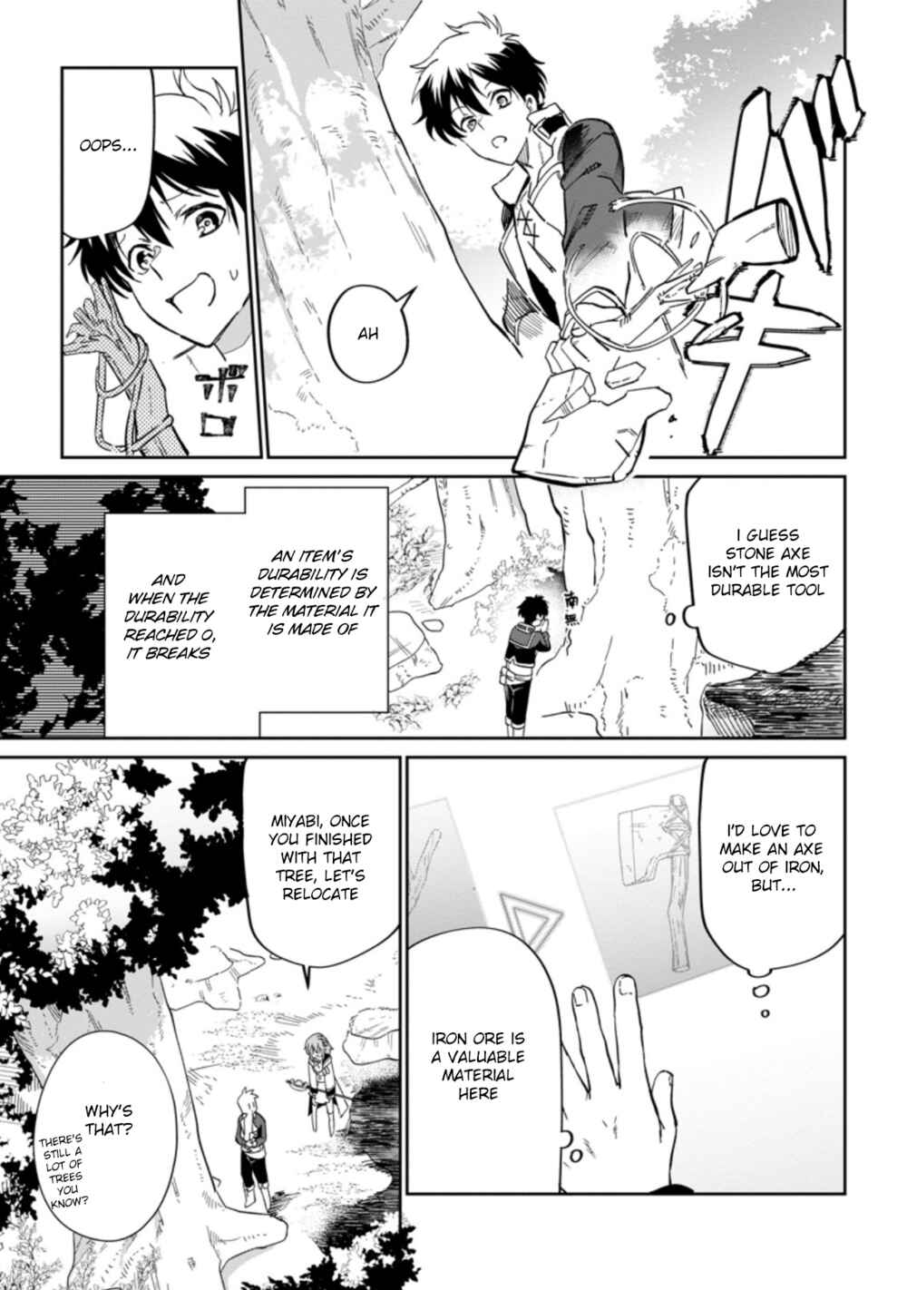 Page 8 Chapter 7.1 Isekai Craft Gurashi ~Jiyuu Kimama na Seisan Shoku no Honobono Slow Life~